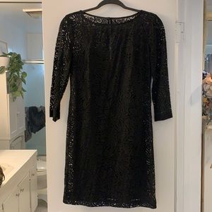 Trina Turk Black Lace Dress